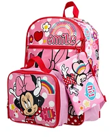 Girl's Minnie Mouse 5 Pc Backpack Set