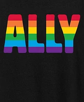 Hybrid Apparel Trendy Plus Pride Rainbow Ally Graphic T-Shirt