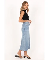 Petal and Pup Dana Denim Midi Skirt