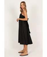 Petal and Pup Women's Alice Bow Back Midi Dress