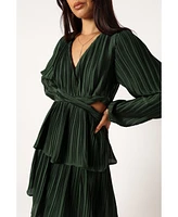 Pippa Long Sleeve Maxi Women's Dress