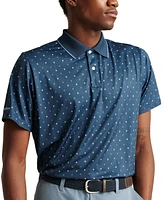 Bonobos Men's Short Sleeve Geo Print Performance Polo Shirt