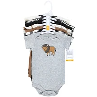 Hudson Baby Boys Cotton Bodysuits