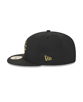 New Era Men's Black Washington Nationals 2024 Armed Forces Day On-Field 59FIFTY Fitted Hat