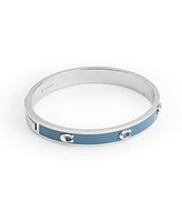 Coach Enamel Signature C Bangle Bracelet