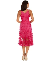 Dress the Population Audrey Floral Applique Lace