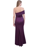 Eliza J Women's Asymmetric Off-The-Shoulder Gown