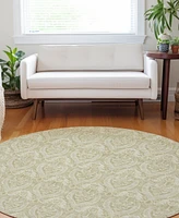 Addison Chantille Machine Washable ACN572 8'x8' Round Area Rug