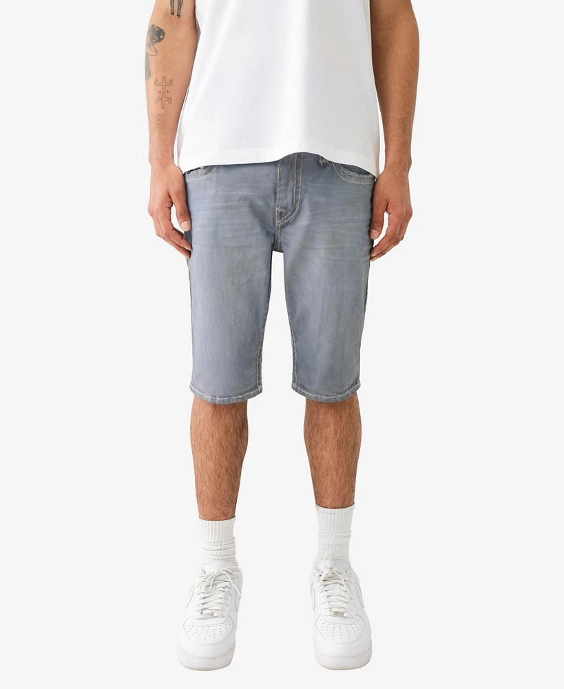 True Religion Men's Rocco Flap Super T Skinny Shorts