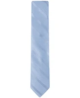 Tommy Hilfiger Men's Solid Textured Stripe Tie