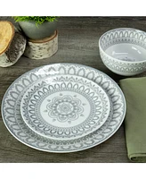 Bia Cordon Bleu Arabesque 12-Piece Dinnerware Set, Service for 4