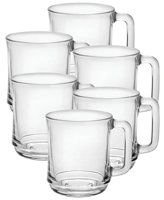 Duralex Lys Stackable Mug - 10 7/8 Oz - Set Of 6