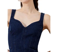 French Connection Women's Cara Denim Mini Dress