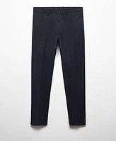 Mango Men's Regular-Fit Cotton Pants