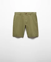 Mango Men's Chino Bermuda Shorts