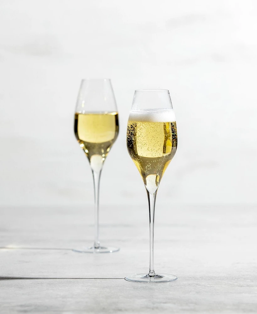 Zwiesel Glas Handmade Alloro Champagne 12.4oz - Set of 2
