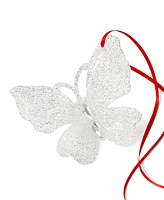 Holiday Lane Christmas Glitters Butterfly Ornament, Exclusively at Macy's