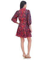 Jessica Howard Petite Floral-Print Fit & Flare Dress