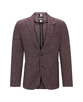 Boss by Hugo Men's Patterned Slim-Fit Blazer