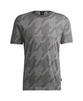 Boss by Hugo Men's Houndstooth T-Shirt