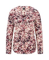 Boss by Hugo Women's Floral-Print Blouse