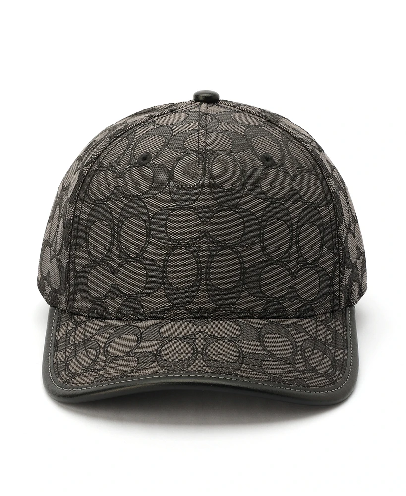 Coach Women's Signature Jacquard Baseball Hat