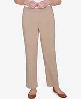 Alfred Dunner Petite Charm School Pull On Classic Charmed Pant, & Short