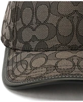 Coach Women's Signature Jacquard Baseball Hat