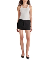 Steve Madden Women's Rodin Suiting-Style Mini Skort