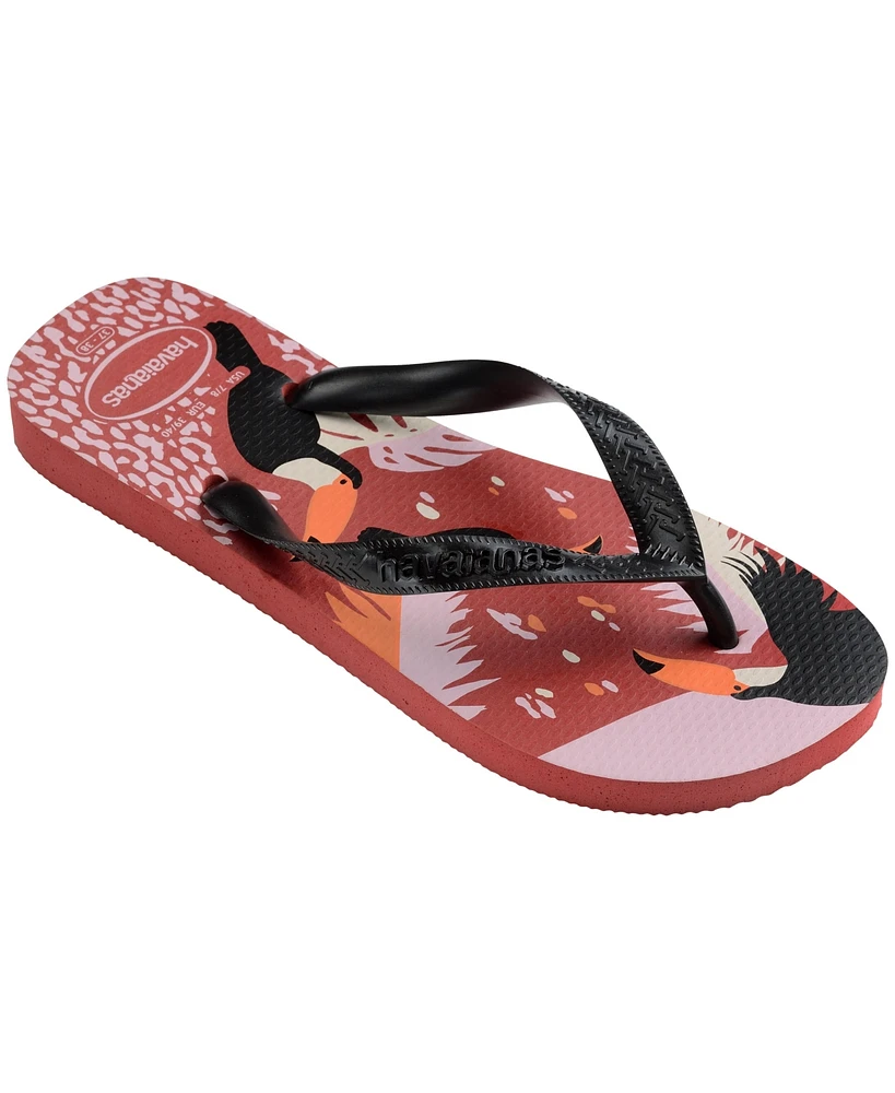 Havaianas Top Tropical Vibes Sandal Mahogany