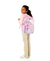 InMocean Girl's Unicorn Dreams Clear Backpack Set