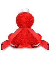 Singing Machine Plush Toy Karaoke Backpack with Microphone, Speaker, Songs Sound Effects, Sesame Street Elmo