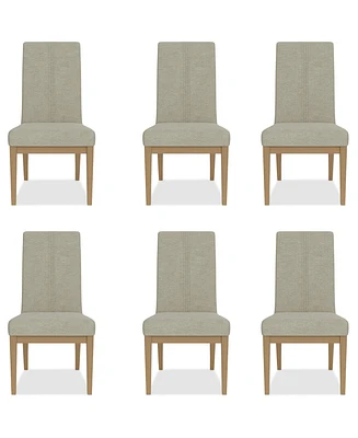 Davie 6 Pc. Upholstered Side Chair Set