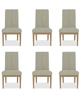 Davie 6 Pc. Upholstered Side Chair Set