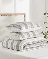 Levtex Monroe Stripe Textured -Pc. Comforter Set