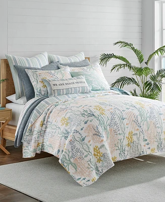 Levtex Ocean Meadow Reversible 3-Pc. Quilt Set, King/California King