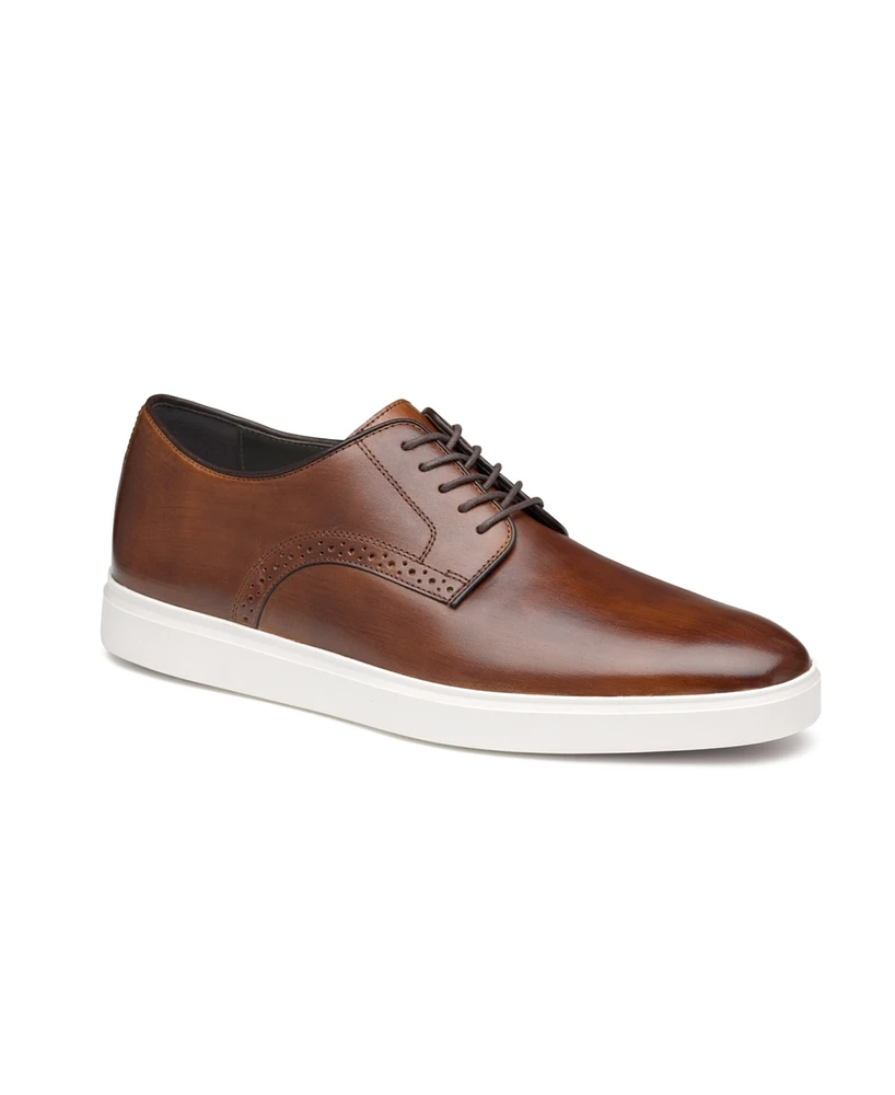 Johnston & Murphy Men's Brody Plain Toe Lace Up Dress Casual Sneakers