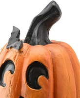 National Tree Company 39" Stacked Smiling Jack-o-Lanterns Decoration, Halloween Collection