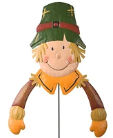 National Tree Company 24" Scarecrow Boy Garden Stake Outdoor Decoration, Autumn Collection