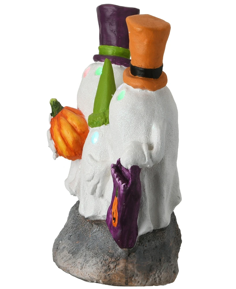 National Tree Company 15" Trick Or Treating Ghosts Decoration, Led Lights, Halloween Collection