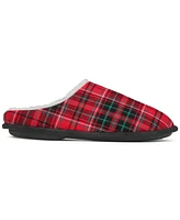 Club Room Men's Plaid Slippers, Created for Macy's