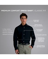 Haggar Men's Big & Tall Classic-Fit Premium Comfort Dress Shirt