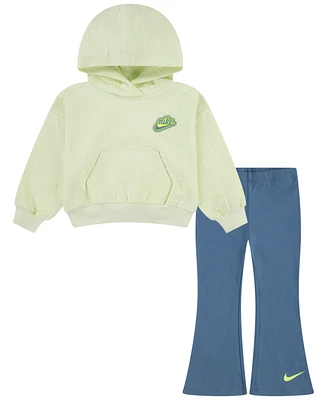 Nike Toddler Girls 2-Pc. New Impression Pullover Hoodie & Leggings Set