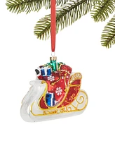 Holiday Lane 2024 Sleigh Santa Ornament, Created for Macy's