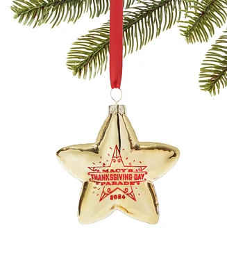 Holiday Lane 2024 Parade Glass Star Ornament, Created for Macy's