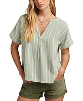 Lucky Brand Women's Popover Camp Shirt