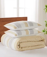 Levtex Santander Textured 3-Pc. Duvet Cover Set, Full/Queen
