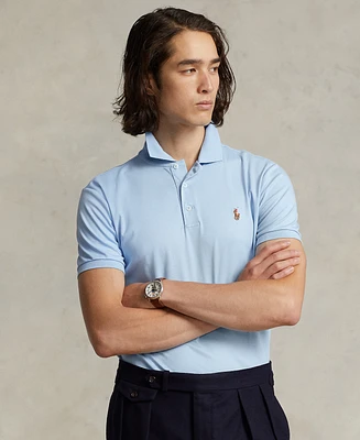 Men's Slim-Fit Soft Cotton Polo Shirt