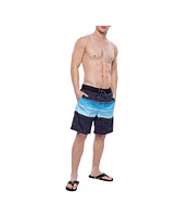 Rokka&Rolla Men's 8" Mesh Lined Swim Trunks, up to 2XL