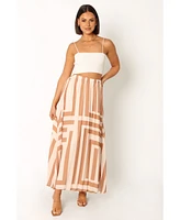 Petal and Pup Women's Elke Pleat Midi Skirt